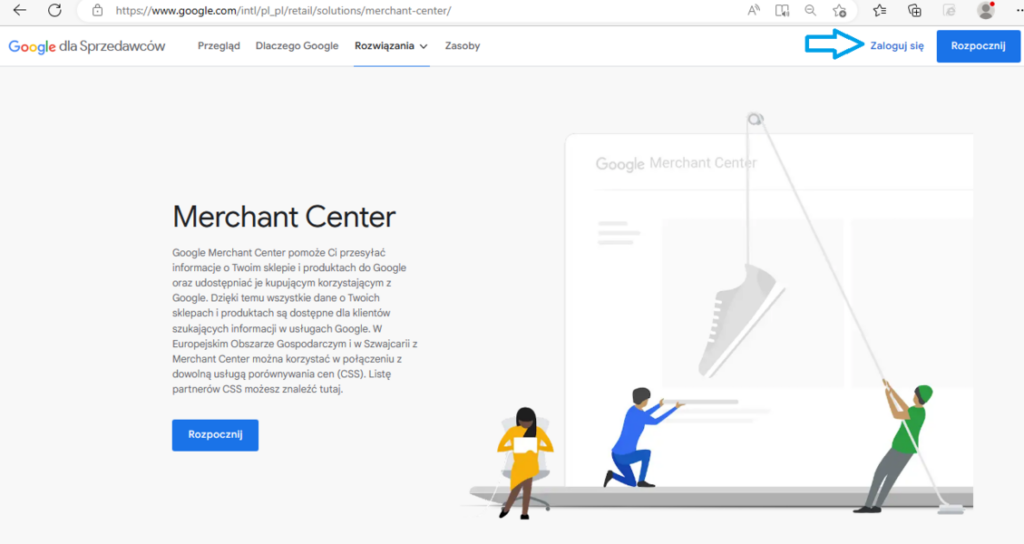 merchant logowanie