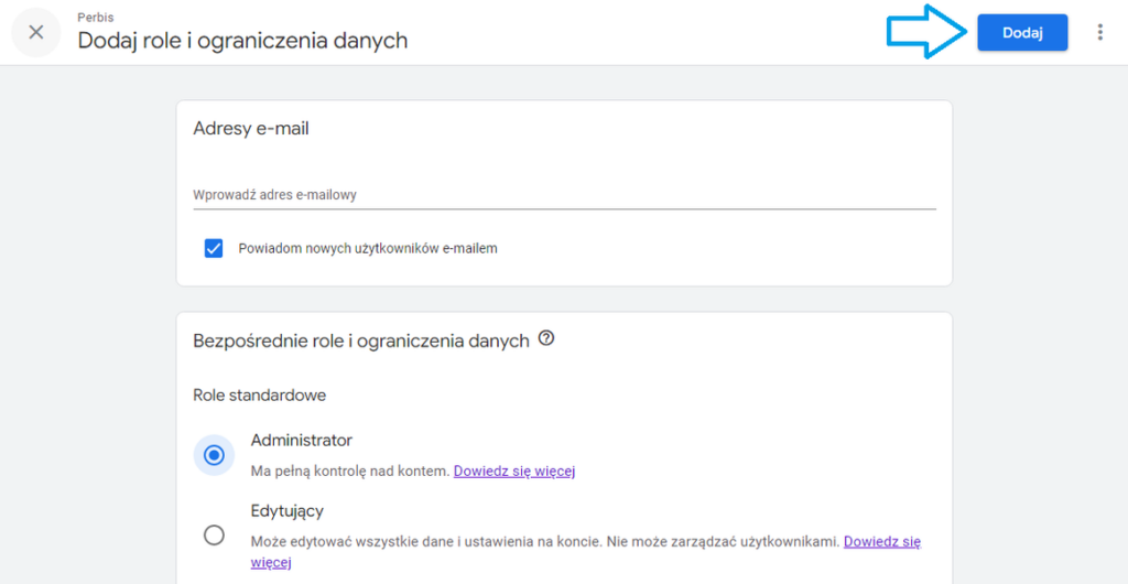 jak zaprosić do google analytics